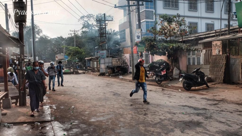 Protes Burma Terhadap Kudeta Militer Menewaskan 2 Orang
